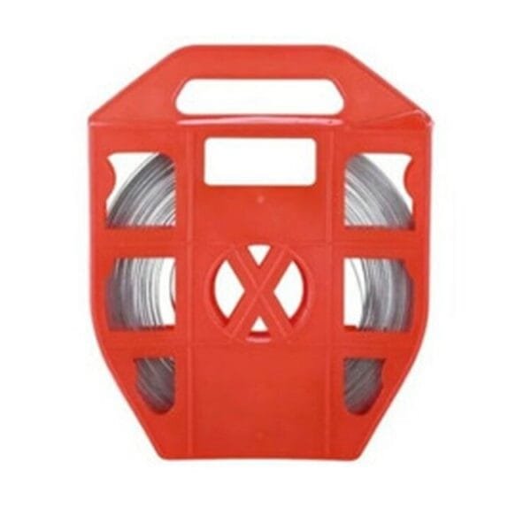 Enrollador de cable rojo