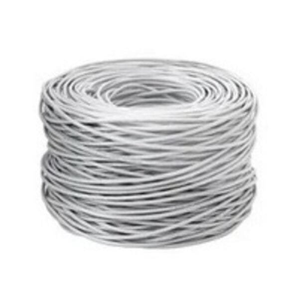 Rollo de alambre blanco, herramienta de construcción.