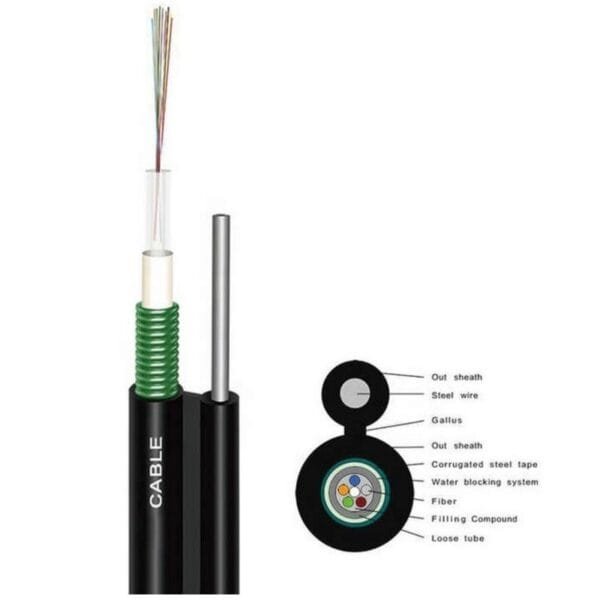 Cable DROP 6 Hilos 2km Triple Galvanizado FIBERHOME - Imagen 6