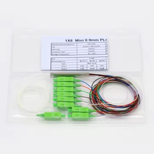 Splitter Conectorizado 1X8 SC/APC - Imagen 3