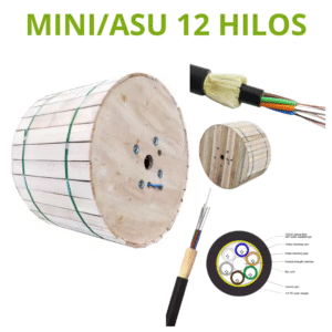 Cable Mini ADSS(ASU) 12 hilos G652D